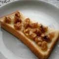 姉ぶた's cooksnap of when they made 醤油とハチミツでくるみのトースト!.