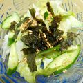 シャンプーハット's cooksnap of when they made ◆グリーン野菜の海苔和風サラダ◆.