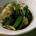 くまんぼう's cooksnap of when they made ナスとオクラの素揚げ.