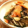 おりえんたるのん's cooksnap of when they made 冷蔵庫の残り野菜で野菜炒めのあんかけ.