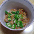 せつみか's cooksnap of when they made おくらとキムチと納豆と♪.