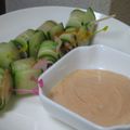 robicat's cooksnap of when they made マダムみちこの☆ハムきゅうり☆.