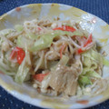 miyuki12's cooksnap of when they made ✿キャベツとエノキの胡麻マヨ和え✿.