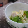 kazz72's cooksnap of when they made 炒り卵でかわいく☆マカロニサラダ.