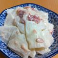 粒こめっと's cooksnap of when they made 手軽にもう一品大根の梅マヨサラダ.