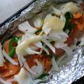 キムチリノオンマ's cooksnap of when they made 鮭のホイル焼き.