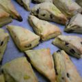 ここみ☆ゆりあママ's cooksnap of when they made 簡単☆さつま芋と板チョコのスコーン♪.
