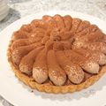 ハチワレねこ's cooksnap of when they made バレンタイン♪チョコタルト♪3層の出会い.