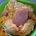 ＭＯＭＯパンダ's cooksnap of when they made お弁当に♪卵とウインナーのレンチンおかず.