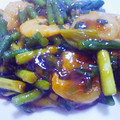☆瑞☆'s cooksnap of when they made えびとにんにくの芽の香味炒め.