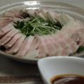 こん２'s cooksnap of when they made 茹で豚の味噌キムチソース♡.