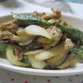 えみんちゅ＊'s cooksnap of when they made 豚とオクラのマヨみそ炒め.