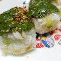 シャンプーハット's cooksnap of when they made ガリでおにぎり✿.