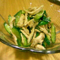 ぽんぷー's cooksnap of when they made 胡瓜と鶏肉の中華和え.
