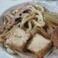 miyuki12's cooksnap of when they made ☀煮込み肉豆腐うどん☀.