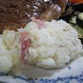 ゆみちんママ's cooksnap of when they made ✿付け合せに❀ベーコン✿マッシュポテト.