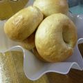 Rie's cooksnap of when they made もちきびベーグル.