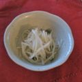 White-Plumeria's cooksnap of when they made 梅こぶ茶でさっぱり☆もやしのおひたし.