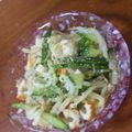 脩ﾏﾏ's cooksnap of when they made ごま油で美味しい★もやしとキュウリ.