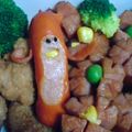 ぷぎぷぎブタ's cooksnap of when they made お弁当に✿ペンギンのウィンナー✿.