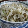 yurian21's cooksnap of when they made 京風◎ふんわり卵のしば漬けチャーハン.