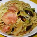 やよぴん's cooksnap of when they made ぉいちぃ②☆なっとうパスタ(･ω･ )♪.