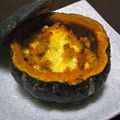 サモハン's cooksnap of when they made ○●まるごとカボチャのあったかいサラダ○●.