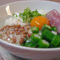 ショコラウサギ's cooksnap of when they made 簡単ネバネバ～♪ヘルシーそうめん♪.