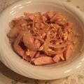 オレンジリング's cooksnap of when they made 魚肉スクランブルエッグポン酢炒め.