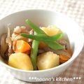 ののぉ's cooksnap of when they made ウチの肉じゃがの食べ方♪マヨネーズで♪.