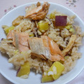 みゆジジ's cooksnap of when they made 秋の味覚満載！鮭・さつま芋の炊き込みご飯.