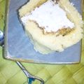 ほんのり桜仕立て's cooksnap of when they made 米粉の醤油キャラメルロールケーキ.
