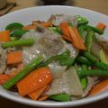 孤独なさぼてん's cooksnap of when they made 豚肉とにんにくの芽のｼﾝﾌﾟﾙ塩炒め.