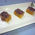 たいむＣＥＯ's cooksnap of when they made かぼちゃのスイート・キューブ　小豆ソース.