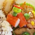LeoRyu's cooksnap of when they made ☆枝豆とカニカマでお弁当ピック☆.