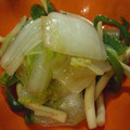 プーニー's cooksnap of when they made いかと白菜のささっと炒め.