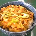 しおとも's cooksnap of when they made 海上レストランの豚＾⑪＾玉丼.
