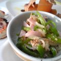 mamiffiy's cooksnap of when they made ❀もやし＆ピーマン＆ハムのナムル風❀.