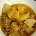 すぅじぃ～'s cooksnap of when they made 豚と大根のカレー煮.