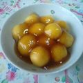 monchanママ's cooksnap of when they made 簡単♪ヘルシー♪かぼちゃ団子.