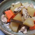 ｍｉｋａｉｋｏ's cooksnap of when they made 鶏もも肉と大根の炊いたん.