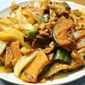 Risoa 51's cooksnap of when they made カボチャと豚肉の炒める酢豚.
