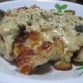 たけぶ's cooksnap of when they made 鶏の和風きのこクリームソース.