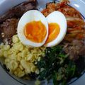 ころっけまま's cooksnap of when they made 簡単うまっ♪牛肉とキムチの温玉乗せ丼☆.