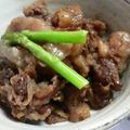 徹嫁っち's cooksnap of when they made 圧力鍋で♡牛すじの甘辛煮込み.