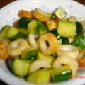 かぼちゃモチ's cooksnap of when they made ちくわとキュウリ♪コチマヨ和え.