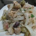 きなmama's cooksnap of when they made 新たまとミックスビーンズのツナサラダ.