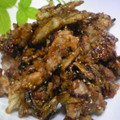 もももママ's cooksnap of when they made 豚とごぼうの唐揚げ☆甘辛ダレ.