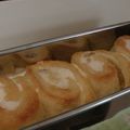 あっころのすけ's cooksnap of when they made パウンド型deりんごパン(*^▽^)/.