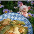 ピンクのこぶた's cooksnap of when they made ゴーヤの卵とじ.